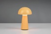 Immagine di Lampada Ricaricabile Fungo Giallo Lennon Led Touch IP44 Trio