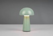 Immagine di Grazioso Lumetto Led Funghetto Verde Lennon Sensore Touch Dimmer IP44 Trio Lighting 