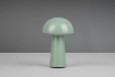 Immagine di Grazioso Lumetto Led Funghetto Verde Lennon Sensore Touch Dimmer IP44 Trio Lighting 