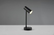 Immagine di Lumetto Nero Led Touch CCT 3000K + 4000K + 6000K Lenny Ricaricabile Trio Lighting