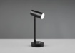 Immagine di Lumetto Nero Led Touch CCT 3000K + 4000K + 6000K Lenny Ricaricabile Trio Lighting