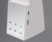 Immagine di Lampada Bianca Led da Scrivania Linus Touch Display Data Orario e Sveglia Trio Lighting