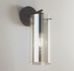 Immagine di Applique Moderna Vetro Cilindrico 1xE27 Magic AP1 Fan