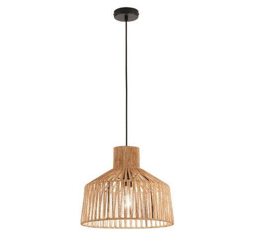 Immagine di Sospensione Con Diffusore In Carta Naturale 35 cm Tropikana Fan