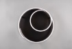 Immagine di Plafoniera Spirale Led Switch Dimmer Ø55 cm Marnie Oro e Nero Trio Lighting