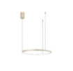 Immagine di Lampadario Anello Oro Soel 60 cm Led 28w 3000k Dimmerabile Ondaluce