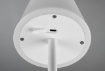 Immagine di Lumetto Touch Martinez Bianco Led CCT IP44 H29 cm Trio Lighting 