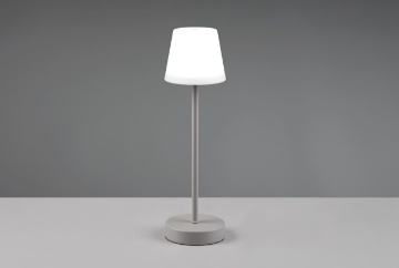 Immagine di Lumetto per Esterno IP44 Martinez Grigio Led CCT Touch H29 cm Trio Lighting 