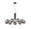 Immagine di Lampadario Contemporaneo Honey S9 Sfere Vetro G9 Led Luce Ambiente Design