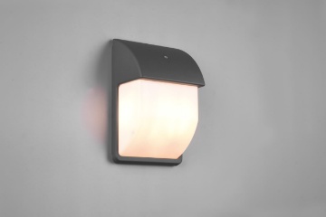 Immagine di Applique Mersey 2xE14 Sensore Crepuscolare e Civico IP44 Trio Lighting