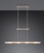 Immagine di Sospensione Moderna Led Scrivania Ufficio Milos Nichel Trio Lighting