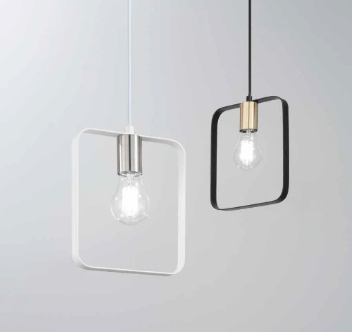 Immagine di Sospensione Metallo Smith S1 Luce Diffusa E27 Led Fan