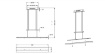 Immagine di Lampada a Sospensione Rettangolare Moderna Led Milos Nero Trio Lighting