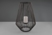 Picture of Lume Alto Led Effetto Fiamma per Veranda Plastica Grigia Mineros H51 cm Trio Lighting 
