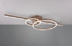 Immagine di Lampada da Soffitto o Parete Anelli Led CCT Montilla Caffè Trio Lighting 