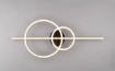 Picture of Lampada Moderna Bacchetta con Doppio Anello Led 2700/6000k Montilla Cromo Trio Lighting