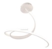 Immagine di Plafoniera Salotto Vortice Led CCT 40w Kinetic PL Bianco Fan