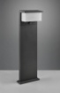 Immagine di Palo Alto Led per Esterno IP54 Alluminio Antracite con Sensore Movimento Nestos Trio Lighting