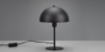 Immagine di Lumetto Nero da Comodino Design Moderno Nola 1xE14 Trio Lighting