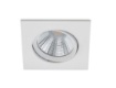 Immagine di Faretto Bagno Quadrato da Incasso Led Orientabile Pamir Bianco 8x8 cm IP23 Trio Lighting 
