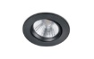 Immagine di Faretto Rotondo da Incasso Led Orientabile Pamir Nero Opaco IP23 Bagno Trio Lighting