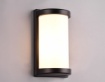 Immagine di Applique Rettangolo Alluminio Nero e Diffusore Bianco 1xE27 Puelo IP44 Trio Lighting 