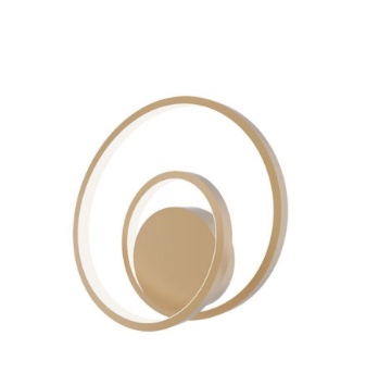 Immagine di Applique Spirale Oro Led 15w CCT Lieve Fan Europe
