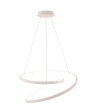 Immagine di Sospensione Led Curva Bianca 30w CCT Lieve Fan Europe