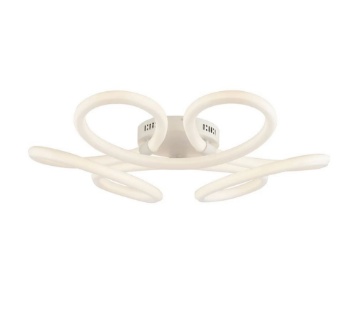 Immagine di Plafoniera Moderna Acrilico Sagomato Heaven 52 cm Led 4000k Luce Ambiente Design