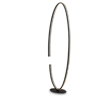Immagine di Piantana Soggiorno Moderna Ovale Clarke Led 25w Luce Ambiente Design