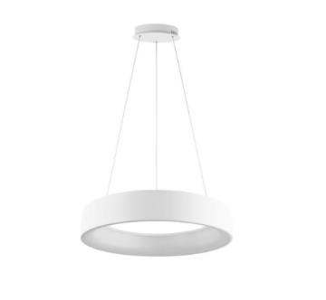 Immagine di Lampadario Led Circolare Bianco 60w CCT 3000K-6500K Noah Fan Europe