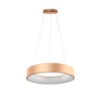 Immagine di Lampadario Anello Oro Led CCT 60w Per Tavolo Noah Fan Europe