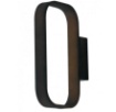 Immagine di Applique Design Moderno Rettangolare Colore Caffe Led 5w 3000k o 4000k