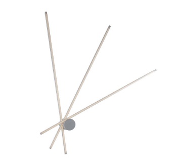 Immagine di Plafoniera Bacchette Led 27w Shanghai PL3 Bianco Luce Ambiente Design