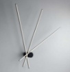 Immagine di Plafoniera Bacchette Led Orientabili 27w Shanghai Nero Fan