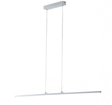 Immagine di Lampadario Lineare Slim Per Ufficio Shanghai S1 Bianco Led 29w Fan