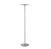 Immagine di Piantana Disco Metallo Cromo Led 4000k Ikon PT Luce Ambiente Design
