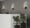 Immagine di Plafoniera Moderna Cerchi Concentrici Led CCT Diem PL Nero Fan
