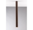 Immagine di Lampada Da Soffitto Cilindro Metallo Corten 75 cm Led GU10 Fluke Fan Europe