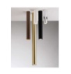 Immagine di Lampada Da Soffitto Cilindro Metallo Corten 75 cm Led GU10 Fluke Fan Europe