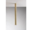 Immagine di Faretto Da Soffitto Cilindro Metallo Oro 75 cm Led GU10