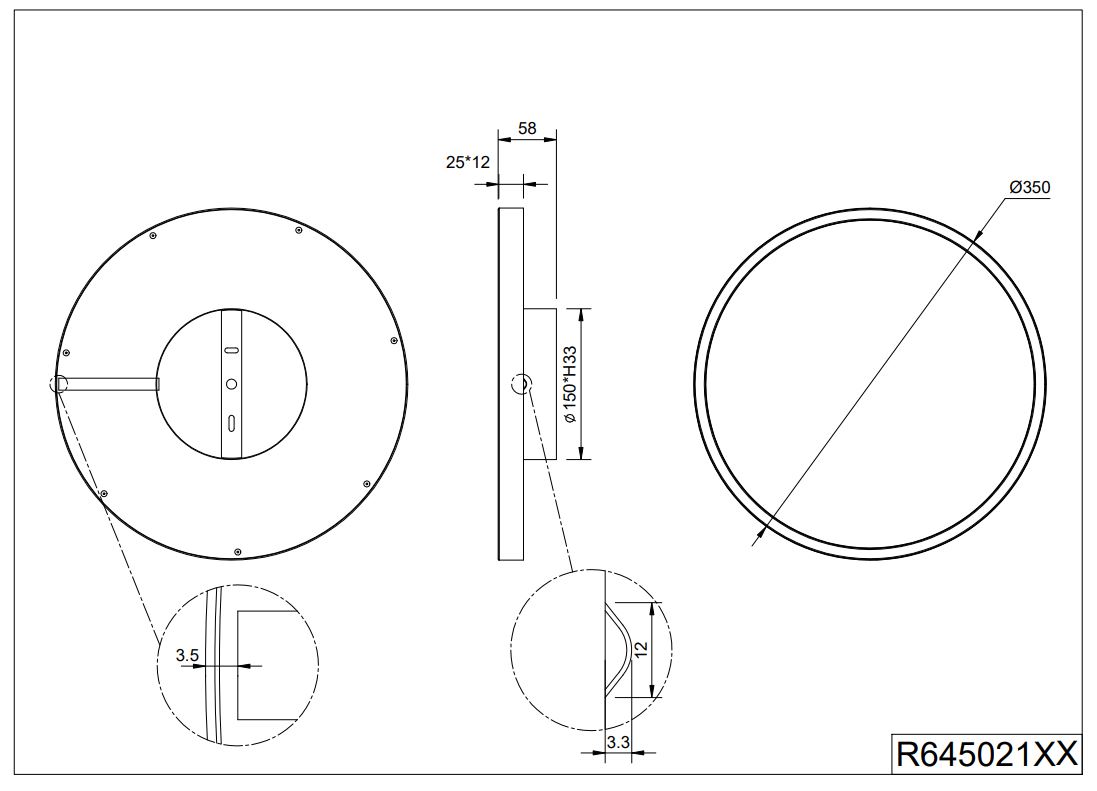 Lampada LED a soffitto per esterni Nordlux Ask 45356001 LED a montaggio