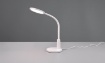 Immagine di Lampada Scrivania Ufficio Led Touch Dimmer Sally Bianco H36 cm Trio Lighting 