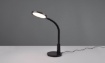 Immagine di Lampada Scrivania Studio Led Touch Dimmer Sally Nero con Funzione Timer Trio Lighting