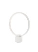 Immagine di Lampada Da Tavolo Anello Bianco Led 12w 3000k Ado Smarter Lighting