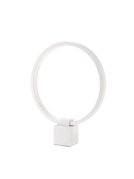 Immagine di Lampada Da Tavolo Anello Bianco Led 12w 3000k Ado Smarter Lighting