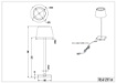 Immagine di Lumetto da Appoggio per Esterno IP44 Sanchez Antracite Led Touch CCT RGBW Trio Lighting