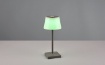 Immagine di Lumetto da Appoggio per Esterno IP44 Sanchez Antracite Led Touch CCT RGBW Trio Lighting