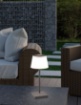 Immagine di Lumetto da Appoggio per Esterno IP44 Sanchez Antracite Led Touch CCT RGBW Trio Lighting