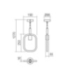 Immagine di Lampada A Sospensione Metallo Nero Aeris 1xE27 Smarter Lighting